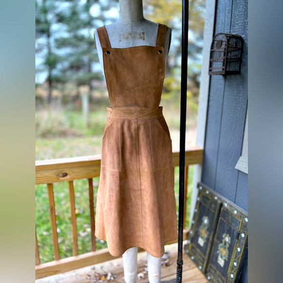 California Leather Works Suede Jumper - Picture 1 of 11